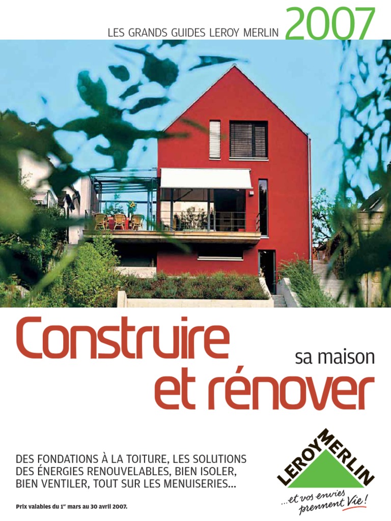Guide Renovation 2007, PDF, Bois (matériau de construction)