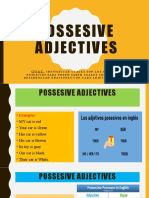 Possesive adjectives fifth level 26 may corregido