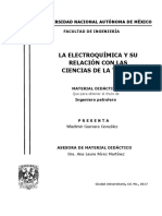 La Electroquimica y Su Relacion Con La Tierra