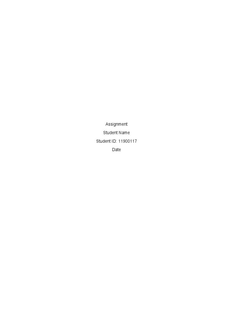Assignment - Stats (11900117) | PDF | Analysis Of Variance | P Value