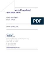 Introduction To Control and Instrumentation