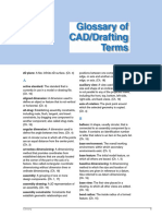 Glossary of CAD/Drafting Terms: Dimensioning Without Dimension Lines or