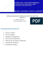 Modalidades de Contratacion