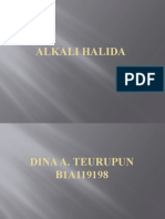 Alkali Halida