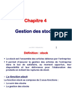 Chapitre 4 Gestion Des Stocks PDF