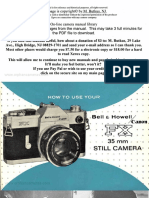 Canon Bell&howell FX