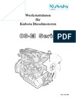 Kubota 03-M Diesel Engine Workshop Data