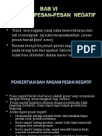 Minggu 7 Bab VI Penulisan Pesan Negatif