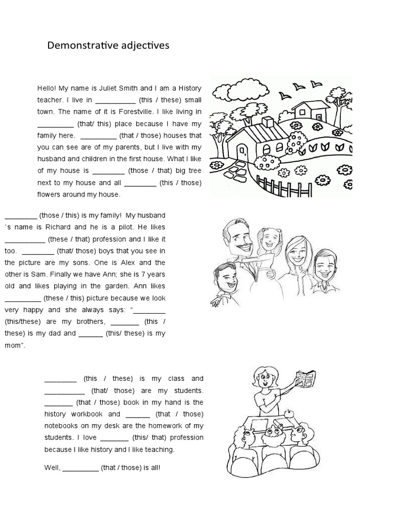 Lesson 2 Demonstratives 3 | PDF