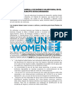 Propuesta Desarrollo Económico Mujer Rural en El Municipio de Bucaramanga