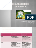 Declaración de Salamanca