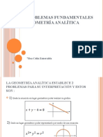 Los 2 Problemas Fundamentales de La Geometría Analítica