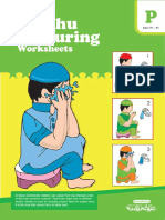 Wudhu Colouring Worksheet 