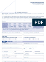 Application Form VAF5 - EEA Family Permit Form