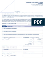 Application Form VAF10 - PBS Dependant Form