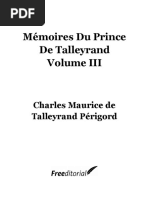 La Confession De Talleyrand V 1 5memoires Du Prince De Talleyrand By Talleyrand Perigord Charles Maurice De Memoires Verite