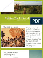 Politics: The Ethics of Society: Jan Gresil S. Kahambing