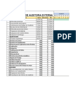 Cronograma de Auditoria