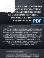 Problemática Del Consumo de Sustancias Psicoactivas en Nariño