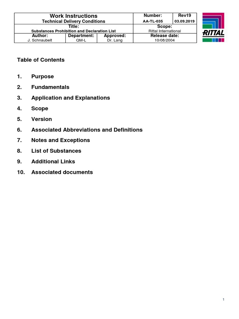 Panel Enclosure Work Instruction | PDF | Chemical Substances | Chemistry