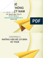 Thuế và Hệ thống thuế Việt Nam - Chap 2 - Fundamentals