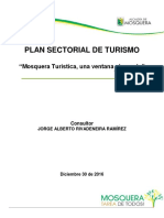 Plan Sectorial de Turismo: "Mosquera Turística, Una Ventana Al Mundo"