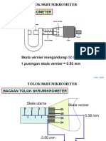 6.tolok Skru Mikrometer