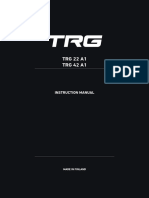 TRG 22 A1 TRG 42 A1: Instruction Manual