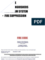 Fire Code - Fire Extinguishers - Fire Alarm System - Fire Suppression