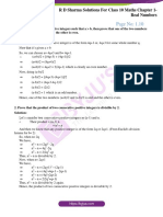 R D Sharma Solutions For Class 10 Maths Chapter 1- Real Numbers