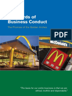 Standards of Business Conduct: The Promise of The Golden Arches