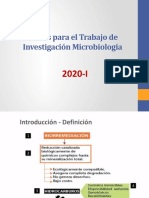 Temas para El Trabajo de Investigación Microbiología