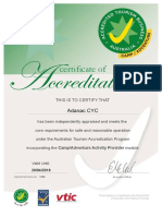 Adanac Vtick Certificate 2017 18
