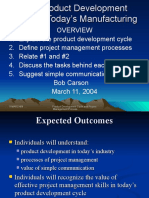 ASME Product Development Cycle