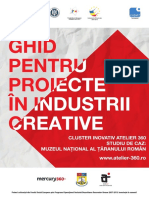 Ghid stagii de practica Industrii creative. Atelier 360