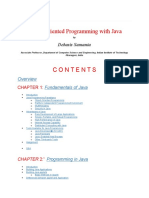 Object Oriented Programming With Java by Debasis Samanta