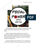 "Pedal Power With Pattie" Bike Skills Class For Teen Girls and Women