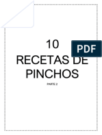 10 RECETAS DE PINCHOS Parte 2