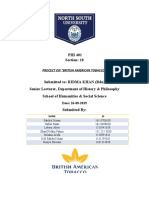 PHI 401 Section: 10: Procect On "British American Tobacco"