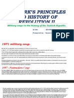 Atatürk's Principles and History of Revolution II Military Coups