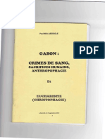 Gabon Crimes de Sang de Paul Mba Abessole