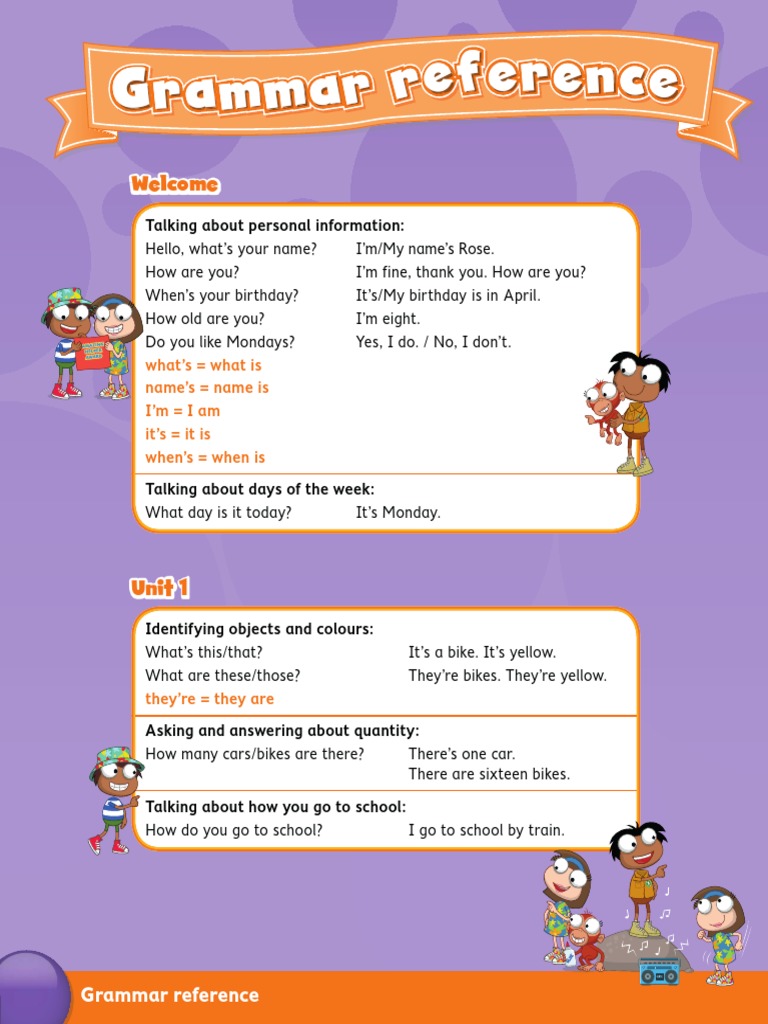 Essential Grammar Reference Guide | PDF | Clothing | Consumer Goods