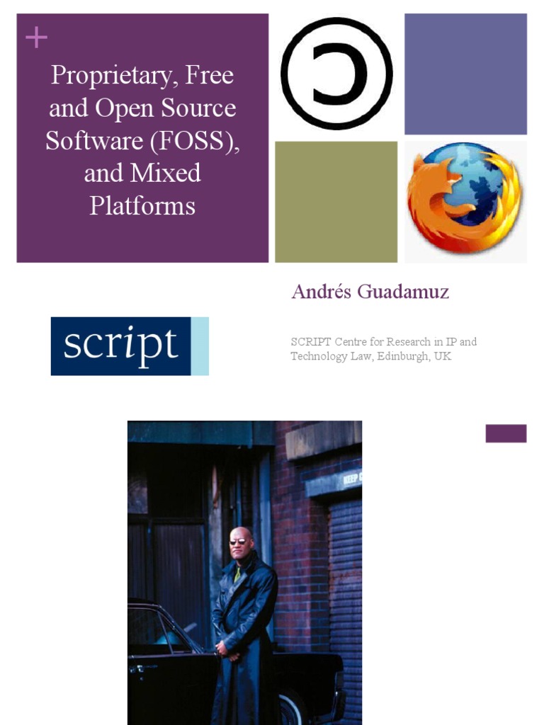 Proprietary, Free and Open Source Software (FOSS), and Mixed Platforms ...