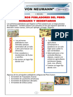 Sedentarios Nómades Ficha PDF