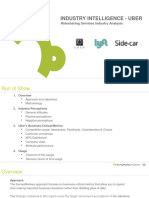 Industry Intelligence - Uber: Ridesharing Services Industry Analysis