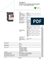 Schneider - Electric GV2ME14 Datasheet