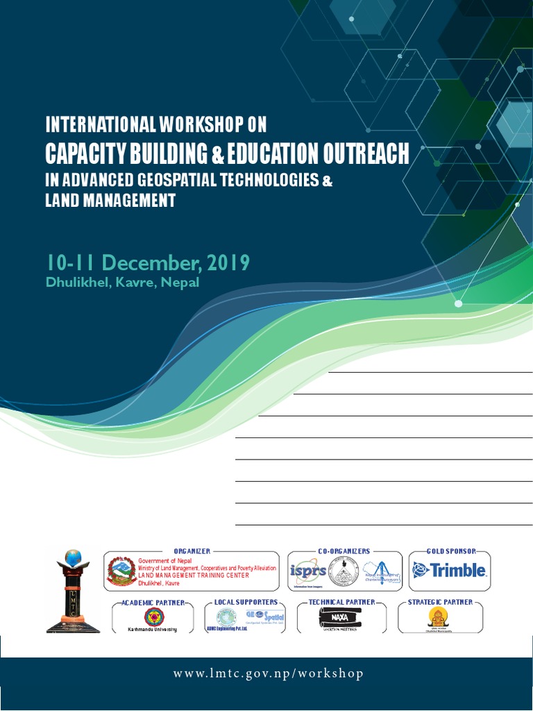 Proceeding Of International Workshop 19 Lmtc Geomatics Remote Sensing
