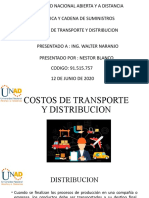 Costos de Transporte y Distribucion