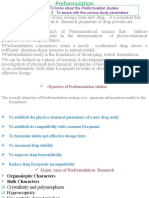 1.to Know About The Preformulation Studies 2. To Aware With The Various Study Parameters