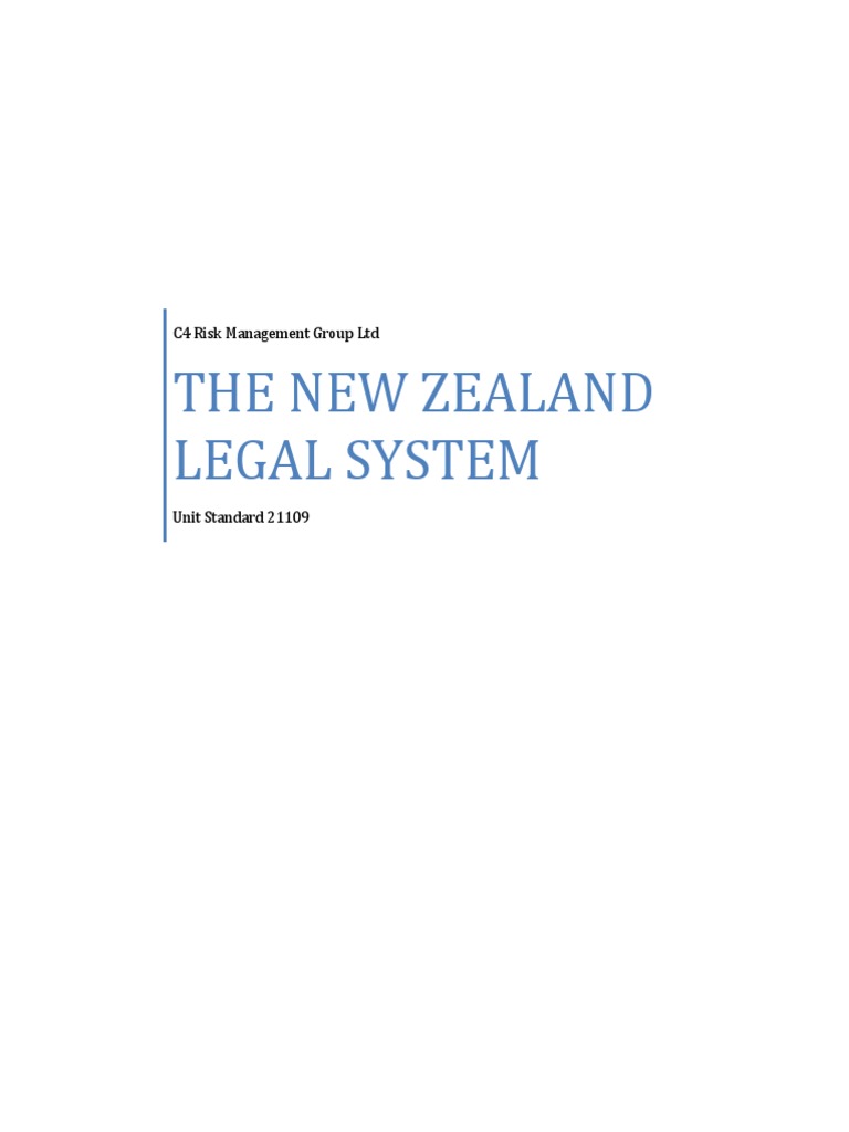 Overview of New Zealand's Legal System | PDF | Prosecutor | Witness